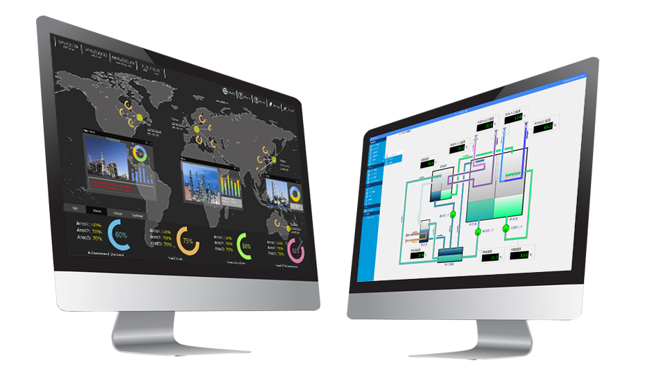 SCADA(FA-Panel)で作成出来る監視システムデモ